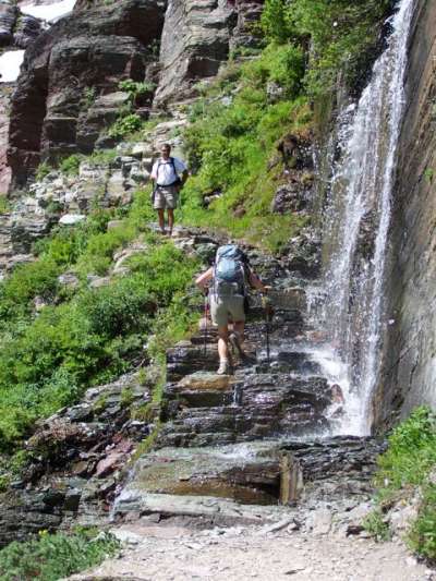 Grinnel Glacier trail